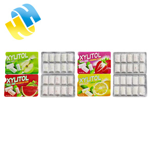 Dulces al por Mayor con Etiquetas Privadas Personalizadas, Goma de Mascar de Xilitol con Sabor a Frutas Mixtas en Caja Halal, Chicle de Burbujas, Caramelo de Juguete para Niños OEM - Product Image 5