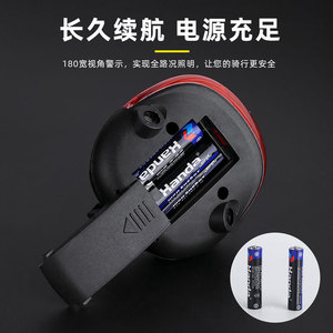 Feu arrière laser pour vélo Jiuyue, avec lignes parallèles, avertissement de sécurité, étanche, pour VTT - Product Image 4