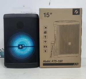 Altavoz inalámbrico de audio con batería de energía de, reproductor de audio de karaoke de sonido súper bueno con micrófono inalámbrico - Product Image 1