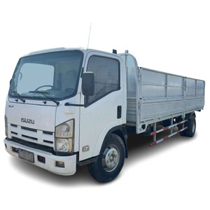 Camions de fret diesel I-su-zu 4x2 d'occasion à vendre Camion de fret I-su-zu Norme d'émission <span class=keywords><strong>Euro</strong></span> 4 Camion de fret 6-8 tonnes Camion lourd - Product Image 1