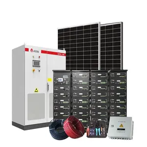 Atess Hps 30KW 50kW 100kW 150kW Inverter surya hibrida 3 fase untuk sistem energi surya komersial