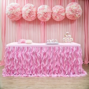 New Tutu <strong>Table</strong> <strong>Skirt</strong> for Birthday Wedding Baby Shower - Product Image 1