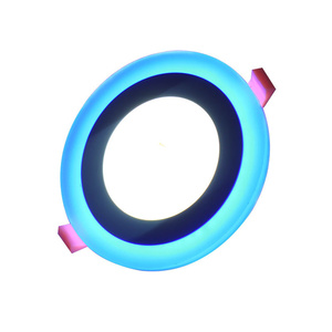 18W <span class=keywords><strong>LED</strong></span> empotrable techo panel plano abajo luz ultra delgada lámpara blanco frío 6500K Rgb Rgbw <span class=keywords><strong>Led</strong></span> Spotlight Slim Round Square - Product Image 5