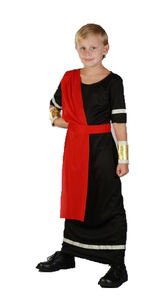 Disfraz de Toga Egipcia Antigua, Romana y Griega para Niñas, Disfraz de César - Product Image 4