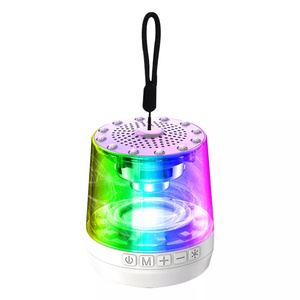 Audio BT Altavoz Atmósfera Luz Cool LED Bass Music Audio con luces de colores Lámpara de escritorio LED Altavoz de luz nocturna - Product Image 2