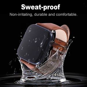 Bracelet de montre sport en cuir avec boucle magnétique réglable pour montre Iwatch 11 10 9 8 Femmes 46mm 42mm - Product Image 4