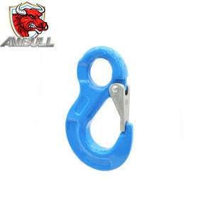 Gancho de seguridad autoblocante personalizado de la fábrica Ambull, exportado a Rusia, fabricado en China, gancho de grúa tipo clevis para minería - Product Image 3