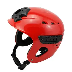 高品质专业定制防抱死制动系统水安全救援头盔安全帽，带护眼遮阳板，用于攀登