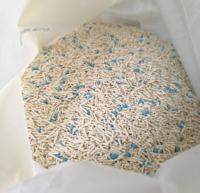 Litière pour chat en tofu végétal naturel, agglomération rapide, haute absorption, faible poussière, contrôle des odeurs, jetable aux toilettes, fournisseur de marque privée