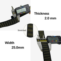 Sangle de montre intelligente personnalisée en jacquard, en polyester recyclé GRS, élastique, écologique, extensible, tissée, remplacement en 7 jours