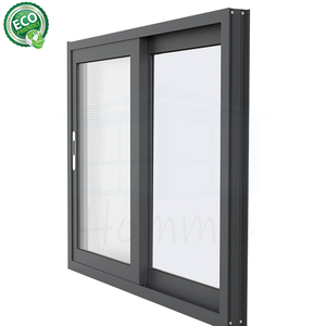 Fenêtres coulissantes en aluminium à double vitrage résistantes aux ouragans pour hôtels et appartements modernes - Product Image 6