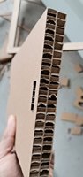 Plateau à café en nid d'abeille écologique personnalisé en usine, modèle chien fait main pour la présentation d'artisanat unique
