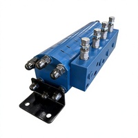 Diviseur de débit hydraulique de sécurité en fonte 2/3/4/6 sorties pour moteur synchrone, répartiteur d'huile haute pression