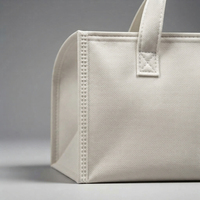 Sac isotherme personnalisé en aluminium et mousse EPE avec poignée de transport pliable pour la livraison de nourriture à emporter