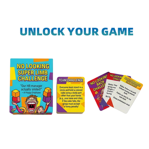 Cartes de tâches éducatives en papier durable et écologique, avec finition gaufrée, certifiées CPSIA, pour activités scolaires et jeux de groupe, avec contenu personnalisé pour l'apprentissage familial - Product Image 2