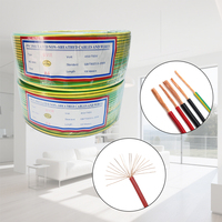 Câble RW90 3/0 AWG PVC 450V Fil d'Éclairage Industriel avec Conducteur en Cuivre Toronné pour Applications de Construction