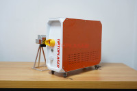 Machine portative de dérouillage de peinture en métal 100W 200W Machine portative de dissolvant de graffiti de refroidissement par air de nettoyage de laser d'impulsion