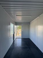 Maisons préfabriquées contemporaines en forme de A, 20 pieds, 40 pieds, villa en conteneur d'acier, hôtel, maison en conteneur avec panneaux sandwich