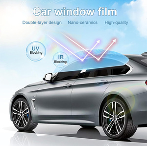 <span class=keywords><strong>Film</strong></span> de protection pour voiture de haute qualité 1,52x3M, anti-rayures, <span class=keywords><strong>film</strong></span> solaire transparent pour pare-brise, <span class=keywords><strong>film</strong></span> de fenêtre en céramique nano, teinte de fenêtre 100% anti-UV - Product Image 2