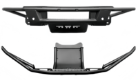 Pare-chocs avant sablée, pare-chocs avant de course à gros tubes, barre de protection simple compatible avec Ford Raptor F150 2022-2023