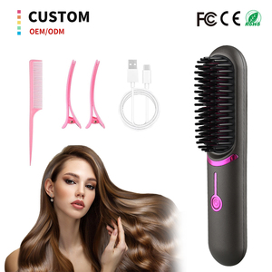 Spazzola Lisciante Portatile Ricaricabile Senza Fili, Mini Piastra 5200mAh 35W a Riscaldamento Rapido - Product Image 1