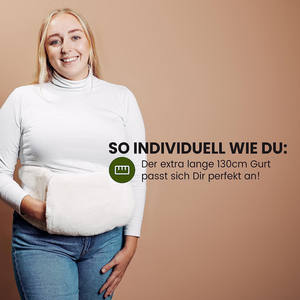 Bouillotte de Haute Qualité avec Housse en Peluche Style Ceinture Chauffe-Mains - Product Image 2