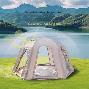 Carpa Inflable Esférica Hexagonal para Exteriores, de PVC, para 5-8 Personas, Impermeable, de Lona Oxford, para las Cuatro Estaciones, Totalmente Automática, Lista para Usar - Product Image 4