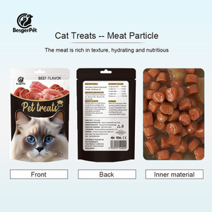 Alimento Húmedo para Gatos, 85g*12 Bolsas, Rico en Proteínas, con Pollo, Conejo y <span class=keywords><strong>Mejillones</strong></span>, para Aumentar de Peso y Humectación, Sin Granos - Product Image 1