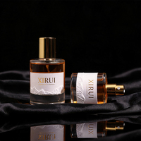 Flacons de parfum cylindriques à vaporisateur de style ancien, magnifiquement décorés, 50 ml, 30 ml, avec boîtes, flacon de parfum de luxe personnalisé