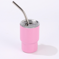 Mini-gobelets créatifs de 3 oz en acier inoxydable pour sublimation, tasses à double paroi pour expresso et spiritueux