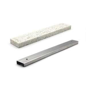 Support de porte-<span class=keywords><strong>couteau</strong></span> magnétique en marbre noir/blanc avec <span class=keywords><strong>aimant</strong></span> néodyme puissant de 12 pouces - Product Image 4