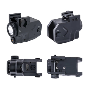 Cung cấp bán buôn cho đèn pin sạc chiến thuật với màu xanh lá cây dầm Type-C phạm vi & phụ kiện - Product Image 3