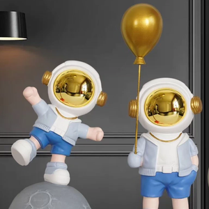 Astronaut Custom Ornaments Astronaut Figurines Space <b>Crafts</b> Astronaut Gifts - Product Image 5