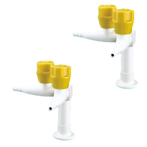 Vanne à gaz en laiton massif haute performance à noyau à clipser, au design moderne, pour les hôpitaux et les laboratoires d'analyse médico-légale - Product Image 2