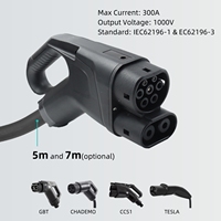 CCS1 vers CHAdeMO adaptateur CHAdeMO voitures EV CCS vers CHAdeMO convertisseur adaptateur de charge rapide cc pour Nissan Leaf