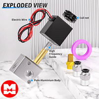 Vanne solénoïde pneumatique MAXIWORLD 1/8 pouce NPT 12V/24V/110V/220V 3 voies 2 positions normalement fermée Vanne solénoïde à air 3V1-06