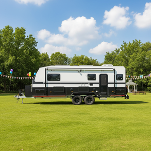 Caravane compacte XINYI avec chambre, cuisine, rangement et système d'alimentation pour le voyage et le camping - Product Image 4