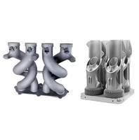 Service d'impression 3D industriel personnalisé de haute précision avec nivellement automatique et connectivité USB pour l'acier inoxydable