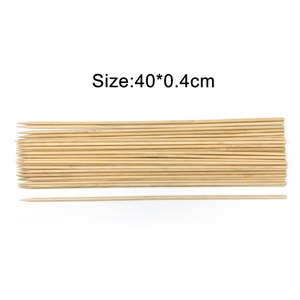 OEM Tùy Chỉnh Tre Thanh <span class=keywords><strong>20Cm</strong></span> 30Cm 40Cm 50Cm 60Cm BBQ Tre Xiên - Product Image 5