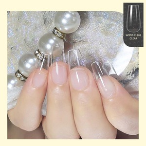 Venta al por mayor mediana forma <span class=keywords><strong>de</strong></span> ataúd PMMA extensión <span class=keywords><strong>de</strong></span> <span class=keywords><strong>uñas</strong></span> <span class=keywords><strong>de</strong></span> gel suave elegante herramienta <span class=keywords><strong>de</strong></span> manicura para las <span class=keywords><strong>uñas</strong></span> <span class=keywords><strong>de</strong></span> las <span class=keywords><strong>niñas</strong></span> <span class=keywords><strong>uñas</strong></span> artificiales - Product Image 2