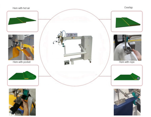 Mới Trung Quốc PVC Bạt Không Khí Nóng Máy Hàn Với Động Cơ Đôi Điều Khiển PLC Cho Lớn Inflatable Lều PVC Vải/Bạt - Product Image 5