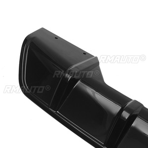 Difusor de Parachoques Trasero, Alerón Lateral Trasero para BMW X6 F16 M Sport SUV 2015 2016 2017 2018, Kits de Carrocería Tuning - Product Image 3