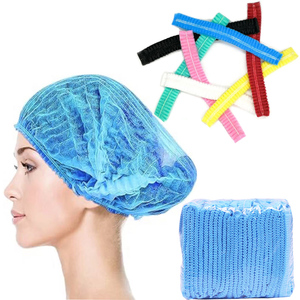 <span class=keywords><strong>Gorro</strong></span> desechable de tela no tejida de bajo <span class=keywords><strong>precio</strong></span> y alta resistencia, tipo bouffant, para protección contra el polvo, <span class=keywords><strong>gorro</strong></span> quirúrgico, <span class=keywords><strong>gorro</strong></span> de enfermera, para mayoristas - Product Image 1