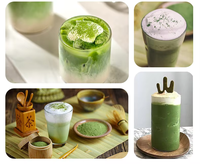 Matcha Culinaire Premium pour la Pâtisserie, Résistant à la Chaleur, Couleur Vert Éclatant, Idéal pour Gâteaux, Biscuits, Pâtisseries, Professionnel, Pack Économique 250g