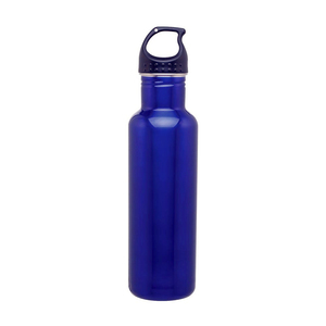 Bouteille d'eau en acier inoxydable à paroi simple de grande capacité 750 ml, promotion bon marché, cadeau, anti-fuite, bouteilles de cyclisme avec bouchon à boucle - Product Image 4