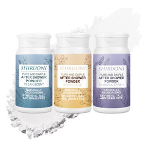 Label privé <span class=keywords><strong>bain</strong></span> corporel naturel à base <span class=keywords><strong>de</strong></span> plantes après-traitement contrôle des odeurs sueur absorber poudre <span class=keywords><strong>de</strong></span> dépoussiérage pour le corps des femmes - Product Image 2