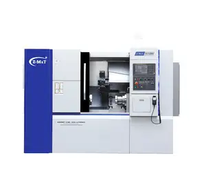 Z-MaT Dual Spindle 5-Axis Turning lathe Center 12-Station Power Driven Turret TC500 Aerospace product