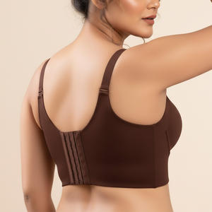 <span class=keywords><strong>Reggiseno</strong></span> Modellante <span class=keywords><strong>Push</strong></span>-<span class=keywords><strong>up</strong></span> Senza Cuciture per Donne Taglie Forti, <span class=keywords><strong>con</strong></span> <span class=keywords><strong>Ferretto</strong></span> e Coppe Intere - Product Image 4