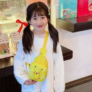 애니메이션 여행 가방 어린이 가슴 가방 만화 귀여운 어린이 가방 새로운 동전 지갑 3-5 년 어린이 가방 어린이 어깨 가방 - Product Image 2