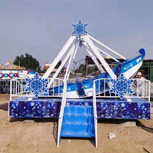 Barco <span class=keywords><strong>Pirata</strong></span> Mini <span class=keywords><strong>de</strong></span> Fibra <span class=keywords><strong>de</strong></span> Vidrio <span class=keywords><strong>de</strong></span> Diseño Nuevo y Económico, Atracción para Parque <span class=keywords><strong>de</strong></span> Diversiones Interior/Exterior para 8 Personas - Product Image 3